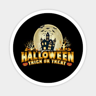 Halloween Trick or Treat Scary Spooky Costume Magnet